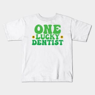 One lucky dentist st patrick's day Kids T-Shirt